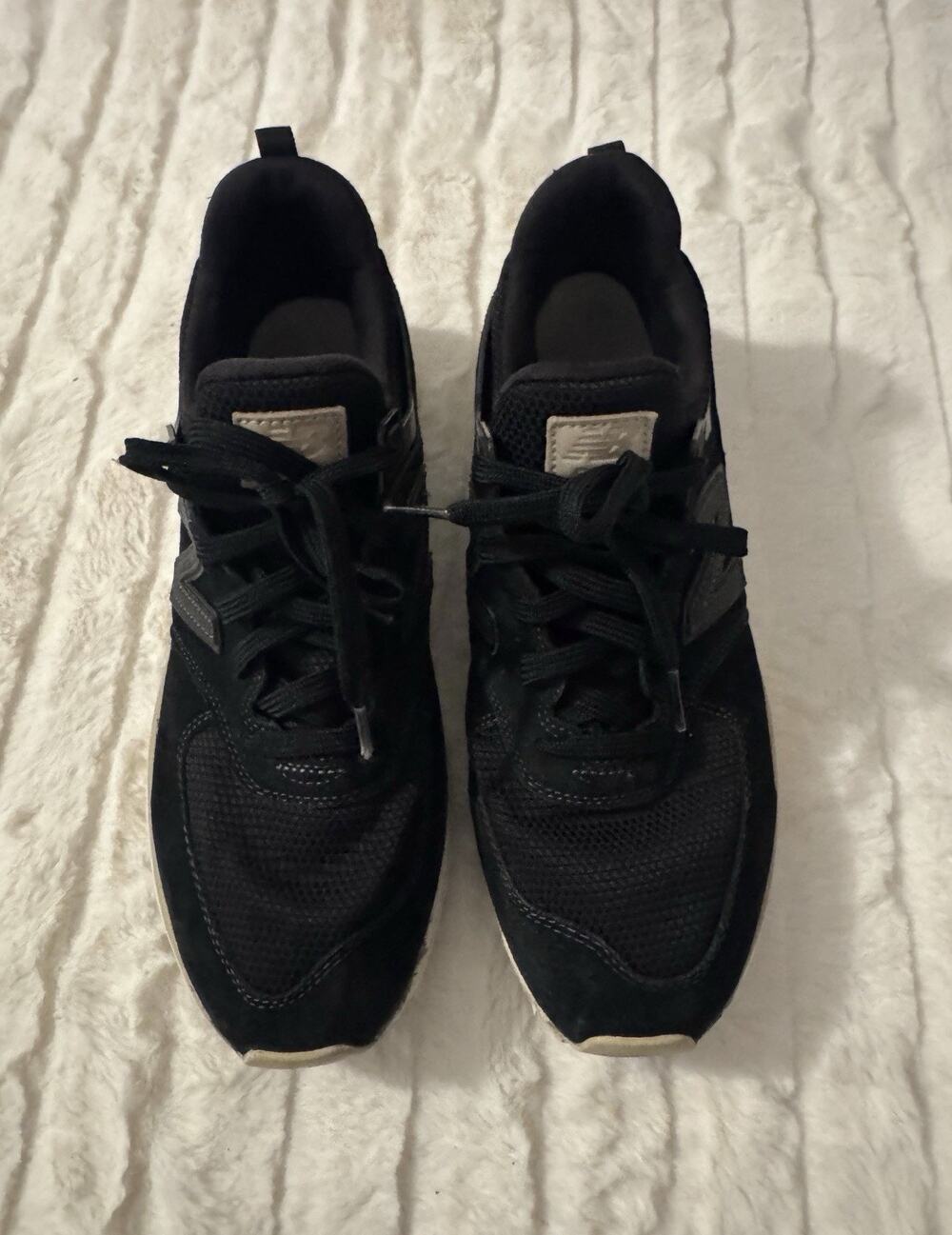 New Balance 574 Sport Men’s 11.5 Black Gray Sneakers Running Shoes MS574